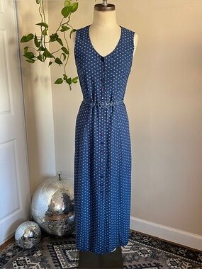 Vintage 90’s Guess Button Up Floral Dress with removable belt